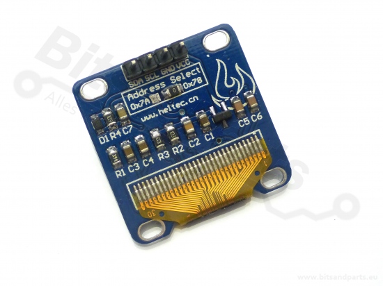 Display OLED 128x64 0,96 inch I2C/SPI Wit